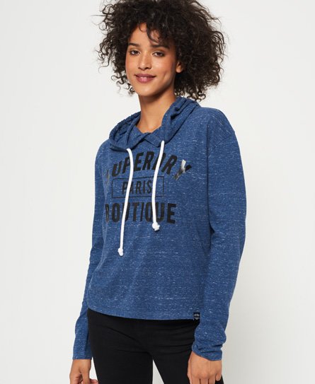 Superdry Parisian Graphic Crop-hettegenser Parisian Graphic Crop-hettegenser