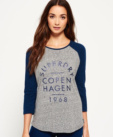 Superdry Nordic Baseball Top Nordic Baseball Top
