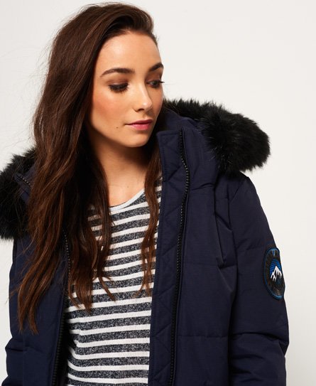 Superdry everest ella on sale bomber jacket blue