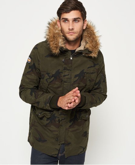 Superdry Rookie Heavy Weather -parkatakki Rookie Heavy Weather -parkatakki