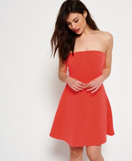 superdry strapless dress