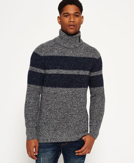 Superdry Surplus Knitted Funnel Jumper Surplus Knitted Funnel Jumper