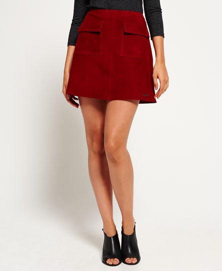 Superdry Premium Billie Suede Skirt Premium Billie Suede Skirt