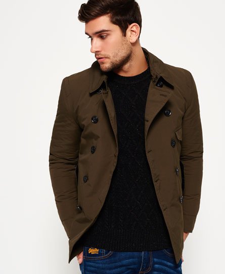 Superdry Blockade Aviator Pea Coat Blockade Aviator Pea Coat