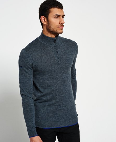 Superdry Call Sheet Merino Henley -paita Call Sheet Merino Henley -paita