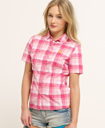Superdry Camisa a cuadros Penny Camisas para Mujer Superdry Camisa a cuadros Penny Camisas para Mujer