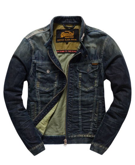 denim jacket men superdry