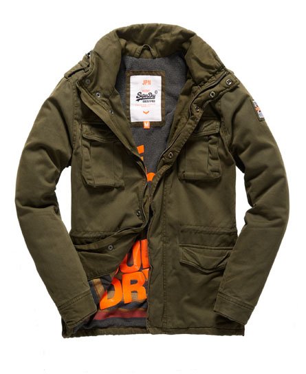 superdry winter rookie military jacket