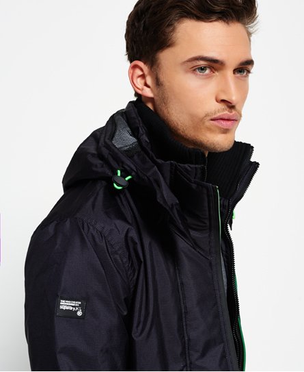 Superdry 2024 windcheater black