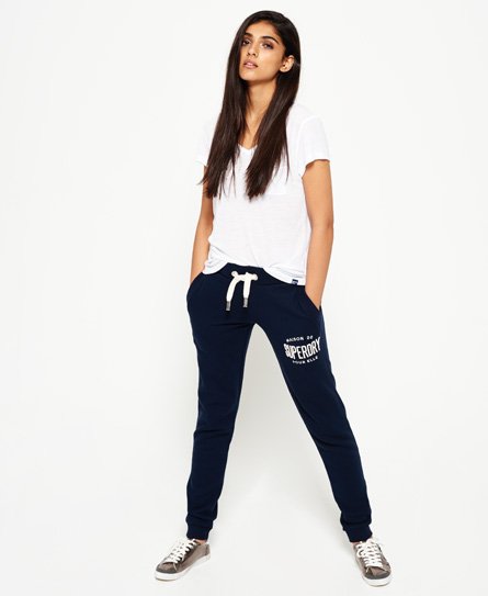 Superdry Slim-fit joggingbroek met appliqué Slim-fit joggingbroek met appliqué