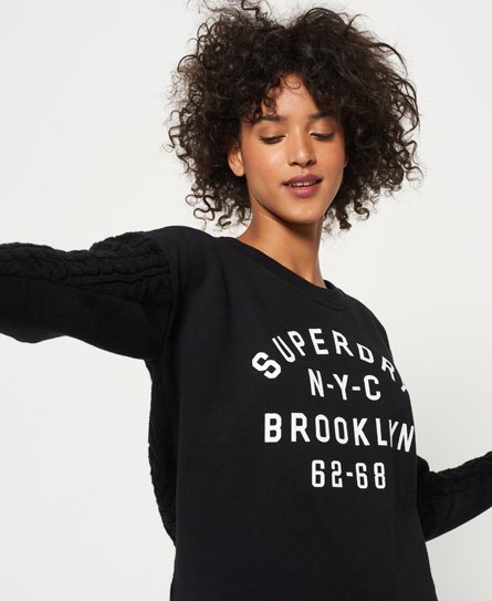 Superdry Fusion-Line Logo Sweater Fusion-Line Logo Sweater