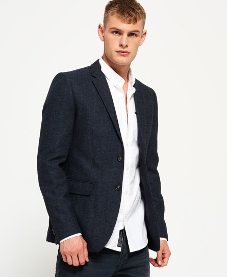 superdry navy blazer