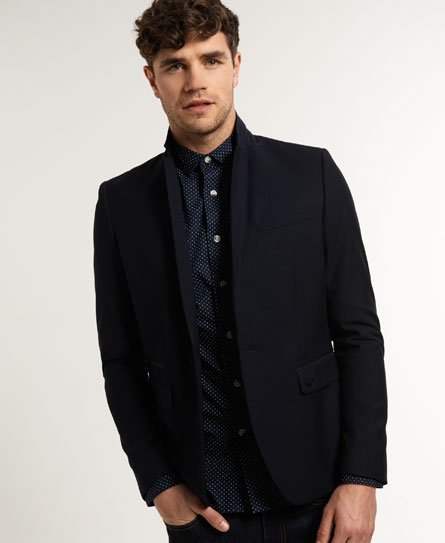 superdry navy blazer