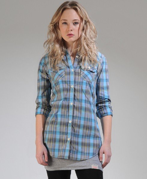 Superdry Washbasket Hipster Hemd Damen Shirts