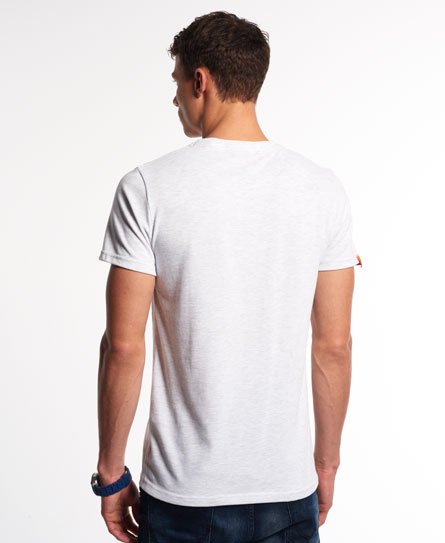 Mens - Slope T-shirt in Ice Marl | Superdry