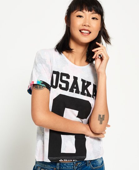 Superdry Osaka 6 Tropical Boxy T-shirt Osaka 6 Tropical Boxy T-shirt