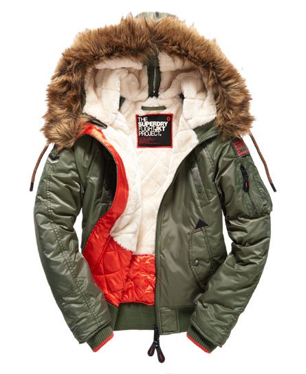 superdry winter bomber jacket