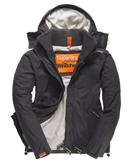 Superdry deals windcheater grey