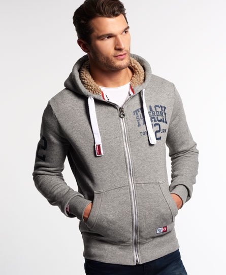 Superdry Trackster Winter hettegenser med glidelås Trackster Winter hettegenser med glidelås
