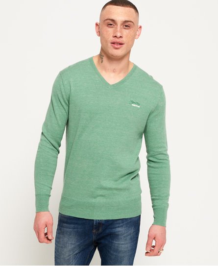 Superdry Orange Label Vee Neck Jumper Orange Label Vee Neck Jumper