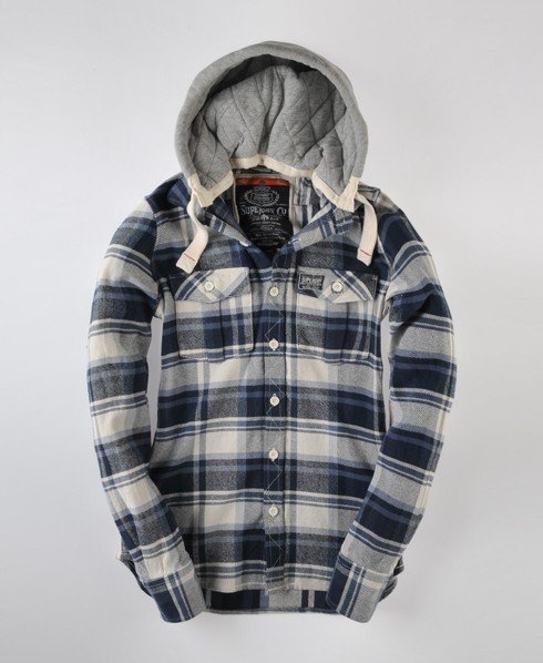 Superdry lumberjack hoodie on sale