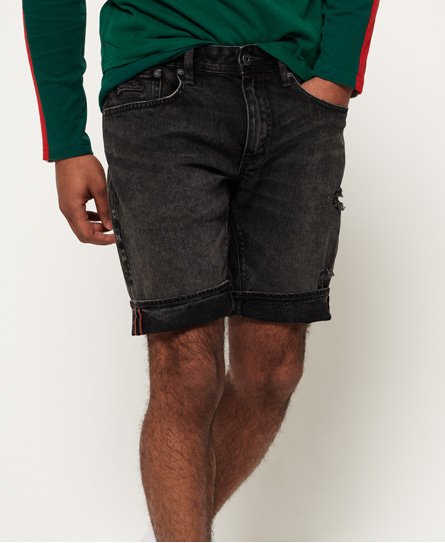 Superdry Βερμούδα Officer Slim Denim Βερμούδα Officer Slim Denim
