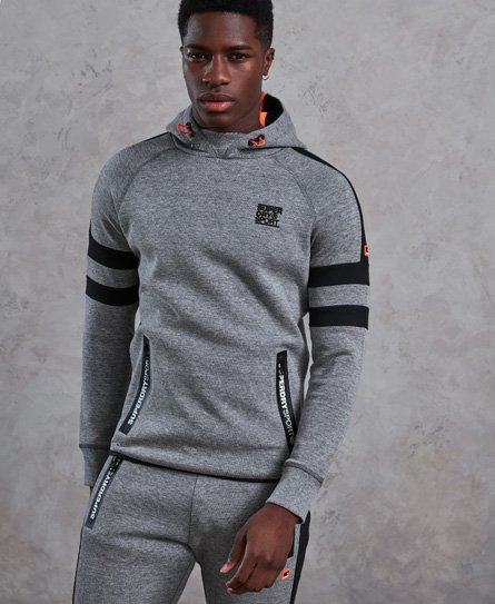 Superdry Gym Tech Stripe Overhead Hoodie Gym Tech Stripe Overhead Hoodie74330