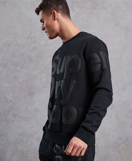Superdry Combat-collegegenser med rund hals Combat-collegegenser med rund hals