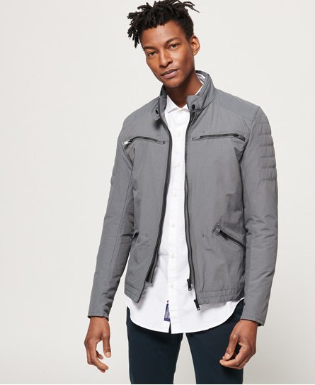 Superdry Premium Crest Racer Jacket Premium Crest Racer Jacket