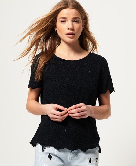 Superdry Lilah Schiffli Tee Lilah Schiffli Tee