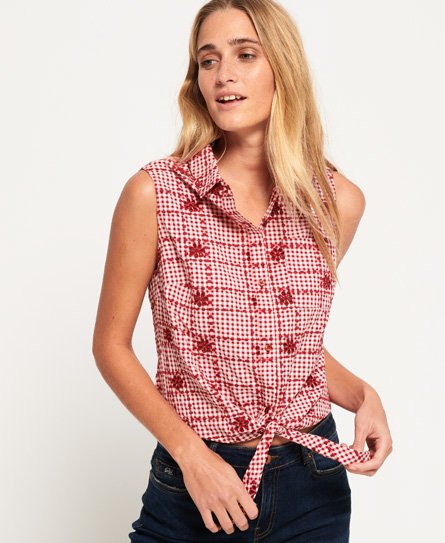 Superdry Betty Sleeveless Shirt Betty Sleeveless Shirt