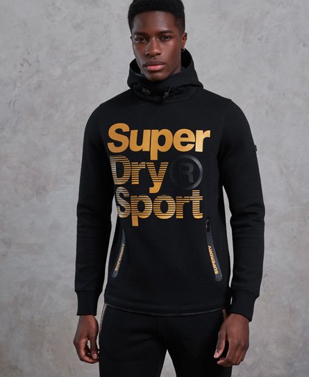 Superdry Gym Tech Gold Award Hoodie Gym Tech Gold Award Hoodie