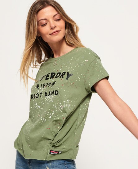 Superdry Splatter Knot T-shirt Splatter Knot T-shirt