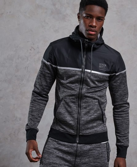 Superdry Hybrid Trainings-Kapuzenjacke Hybrid Trainings-Kapuzenjacke74112