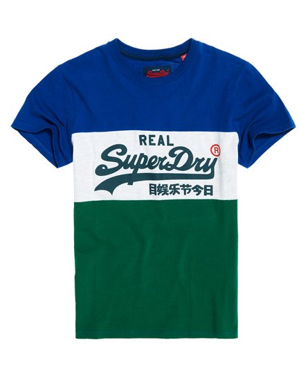Superdry Vintage Logo Panel T-shirt Vintage Logo Panel T-shirt