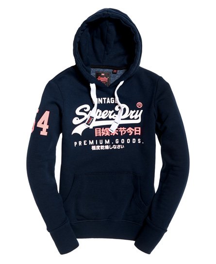 Superdry Premium Goods Duo Hoodie Damen Hoodies Superdry Premium Goods Duo Hoodie Damen Hoodies