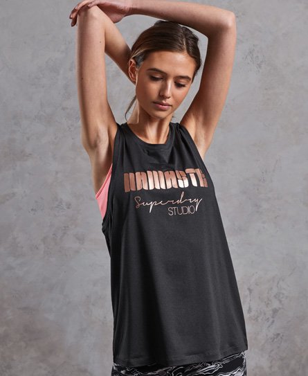 Superdry Débardeur coupe boyfriend Studio Débardeur coupe boyfriend Studio