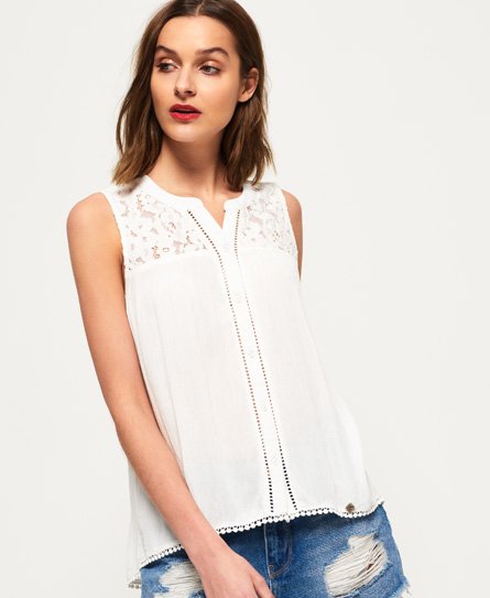 Superdry Blouse boutonnée Bobbie Blouse boutonnée Bobbie76475