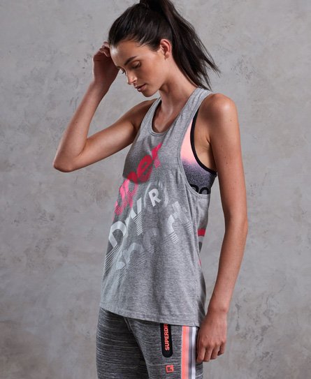 Superdry Αμάνικο Μπλουζάκι Hyper Sport Label Αμάνικο Μπλουζάκι Hyper Sport Label