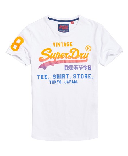 Superdry Shirt Shop Fade T-shirt Shirt Shop Fade T-shirt