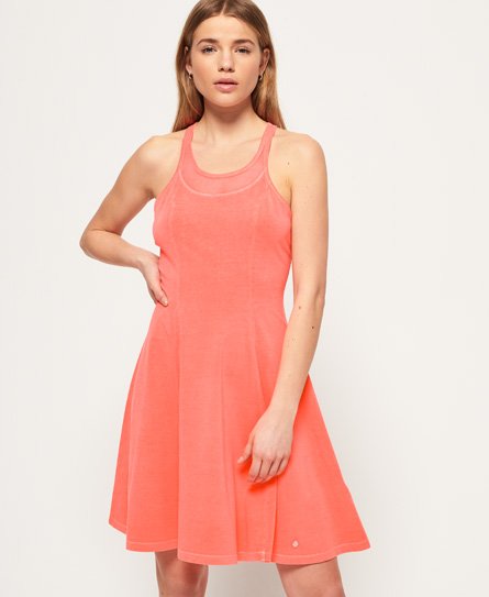 Superdry Mesh Yoke Dress Mesh Yoke Dress