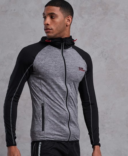Superdry Athletic Raglan Zip Hoodie Athletic Raglan Zip Hoodie