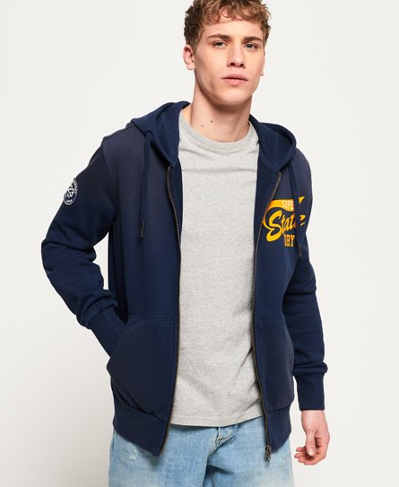 Superdry Upstate Washed hoodie met rits Upstate Washed hoodie met rits