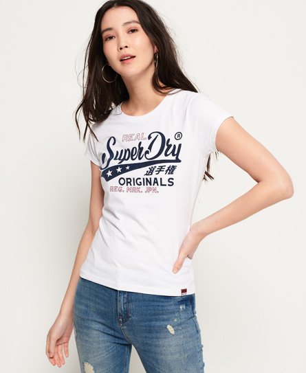 Superdry Bonded Denim T-Shirt Bonded Denim T-Shirt