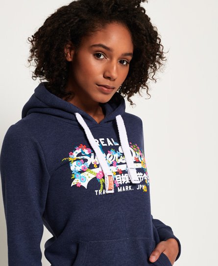 Superdry Vintage Logo Puff Embroidery-hettegenser Vintage Logo Puff Embroidery-hettegenser
