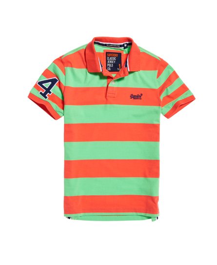 Superdry Louder Stripe Short Sleeve Polo Shirt Louder Stripe Short Sleeve Polo Shirt74987
