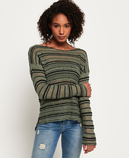 Superdry Evie Textured Slouch Knit Jumper Evie Textured Slouch Knit Jumper74041