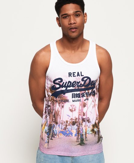 Superdry Vintage Logo Photo Vest Top Vintage Logo Photo Vest Top74156