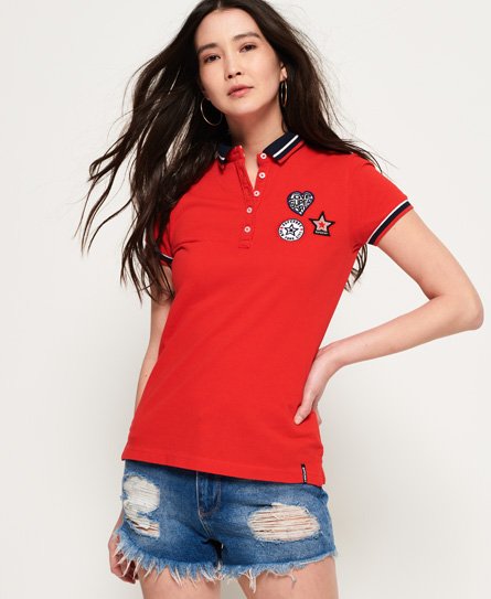 Superdry Pacific Badge Polo Shirt Pacific Badge Polo Shirt