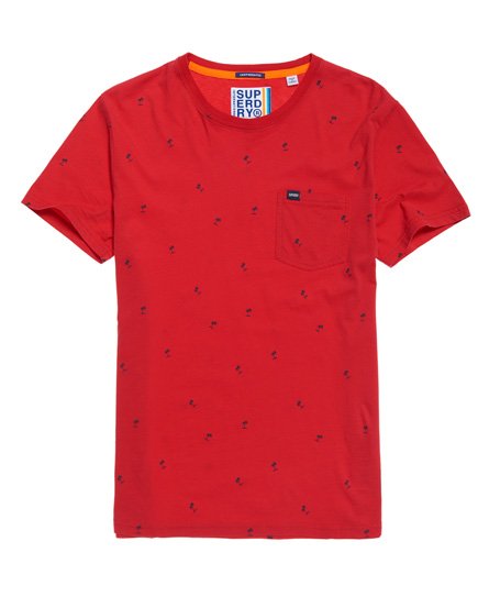 Superdry Taskullinen kuviollinen Lite-T-paita Taskullinen kuviollinen Lite-T-paita